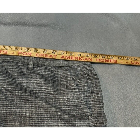 O'Neill Hybrid Drawstring Chino Flat Front Shorts Gray Men’s Size 40 X 11 - Picture 3 of 12